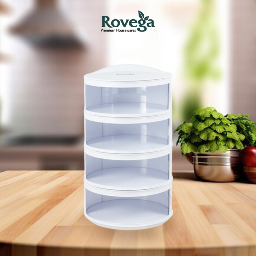 Rovega Tempat Penyimpanan Makanan 4 Susun Multilayer Food Grade MLD4R-image